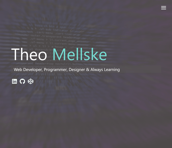 Theo Mellske portfolio